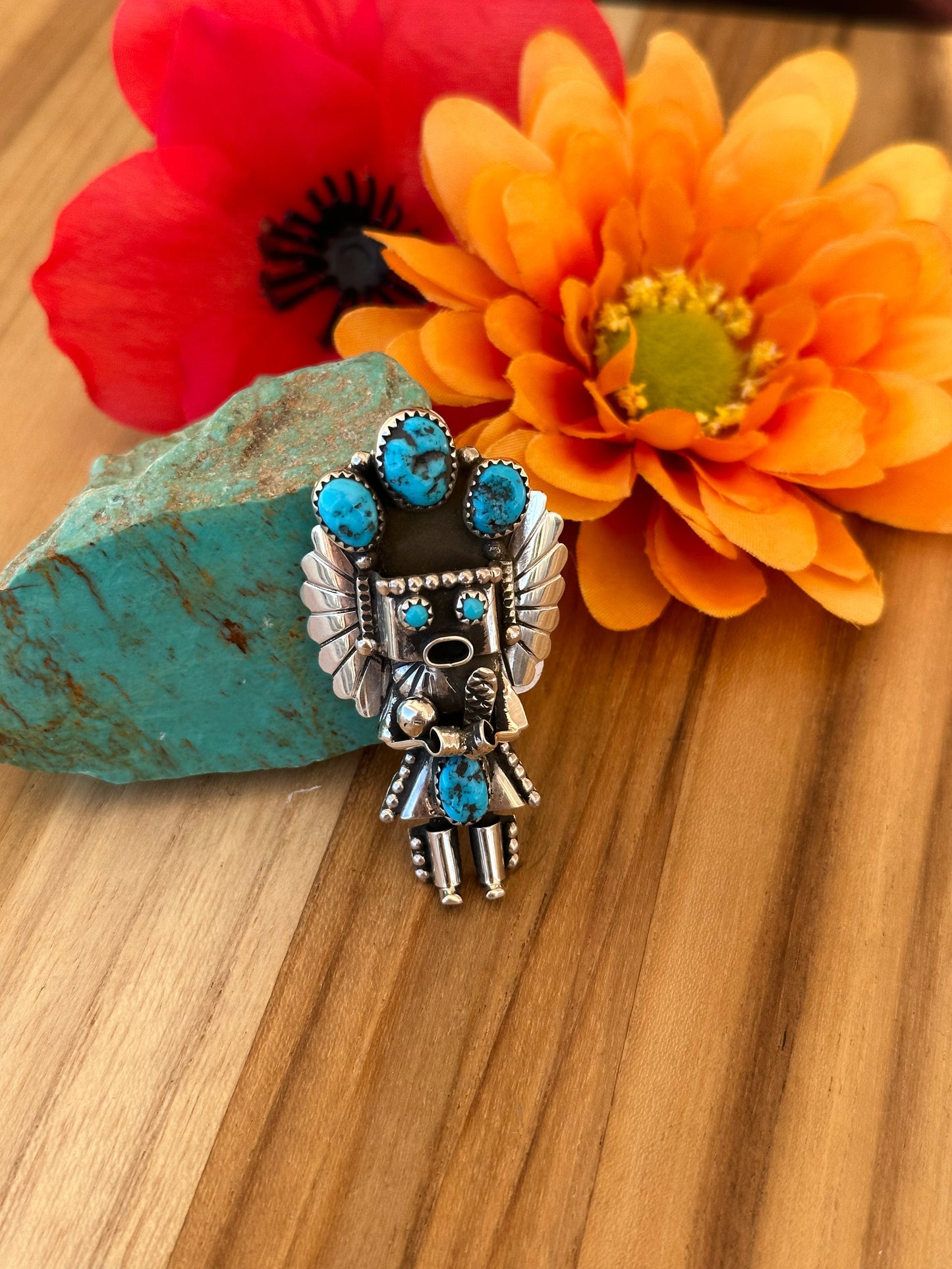 Kingman Brooch