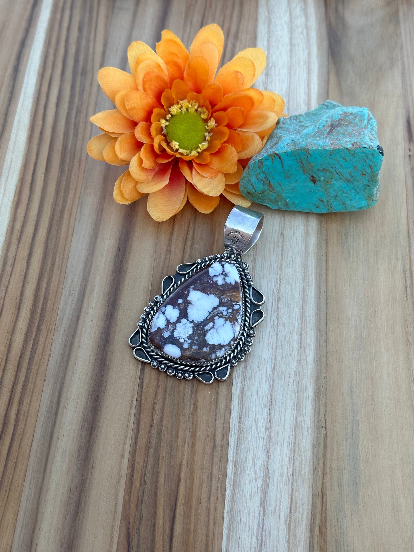 Wild Horse Sterling Silver Pendant
