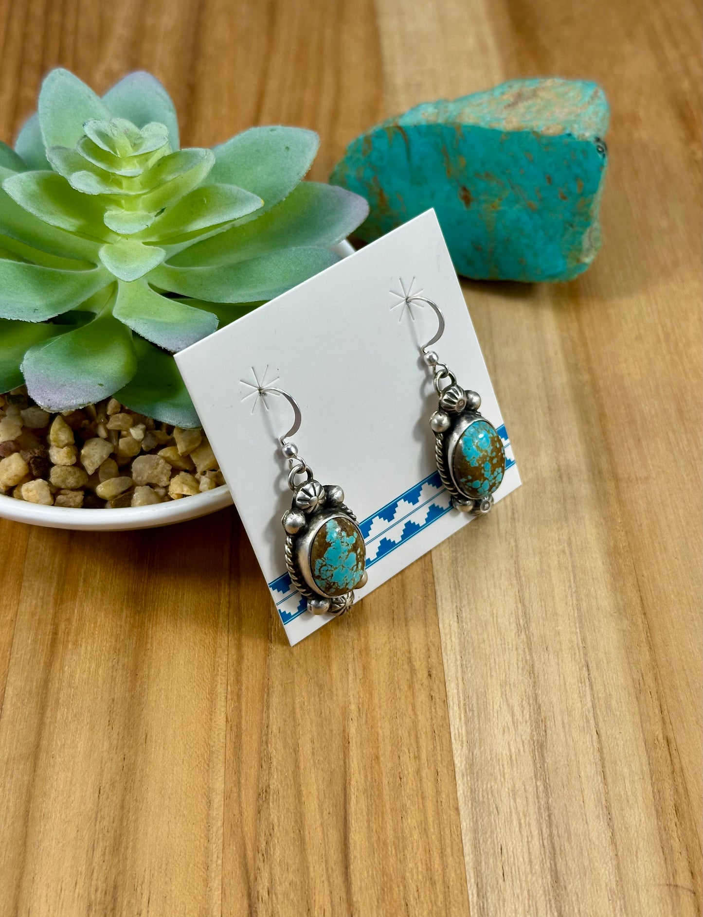 #8 Turquoise Sterling Mini Lariat