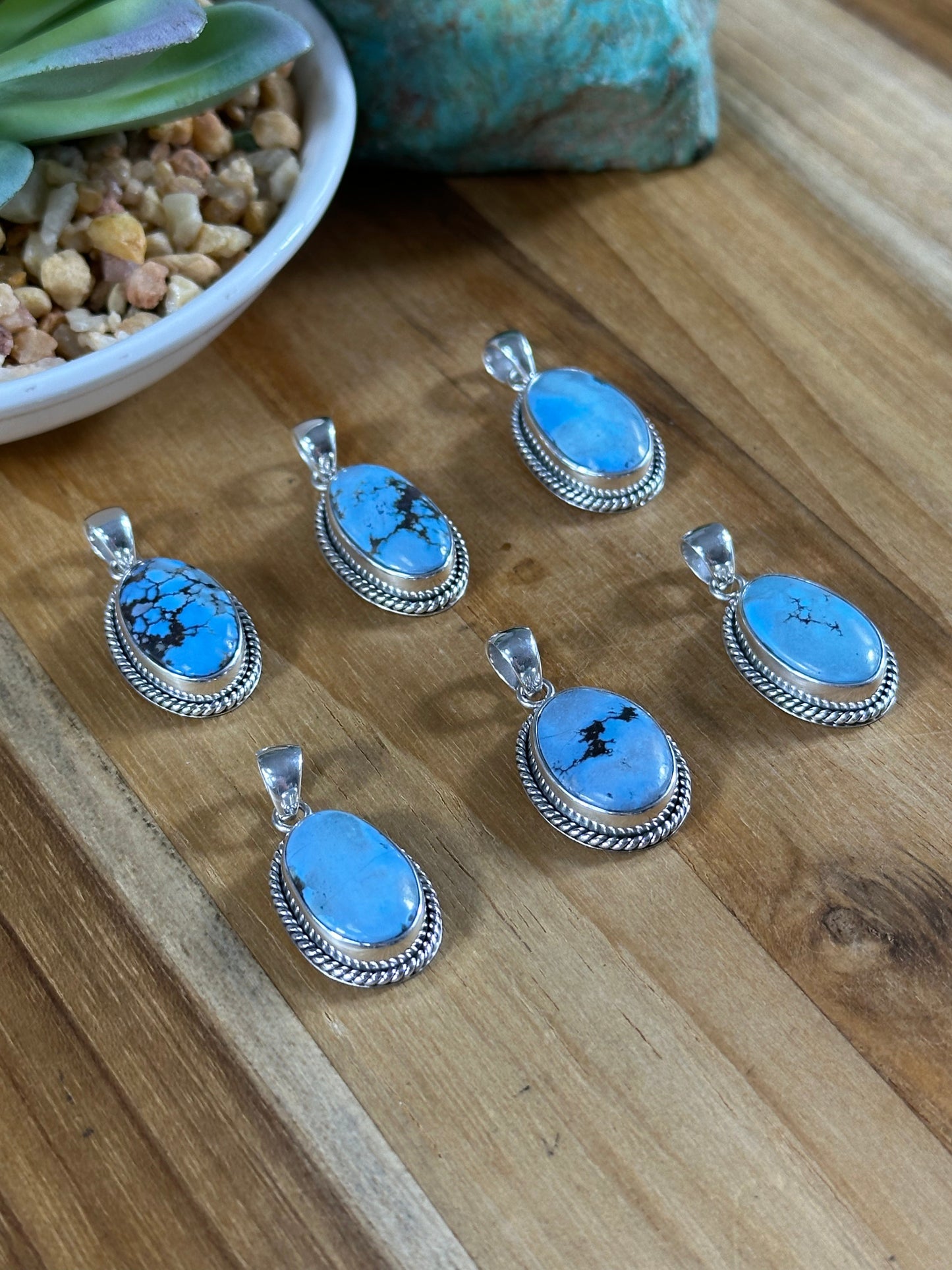 Golden Hills Sterling Silver Pendants