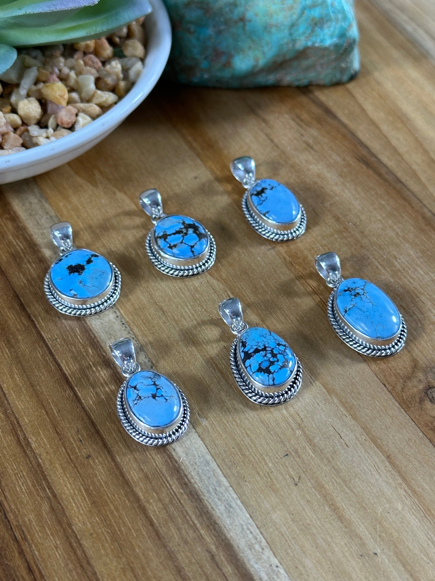 Golden Hills Sterling Silver Pendants