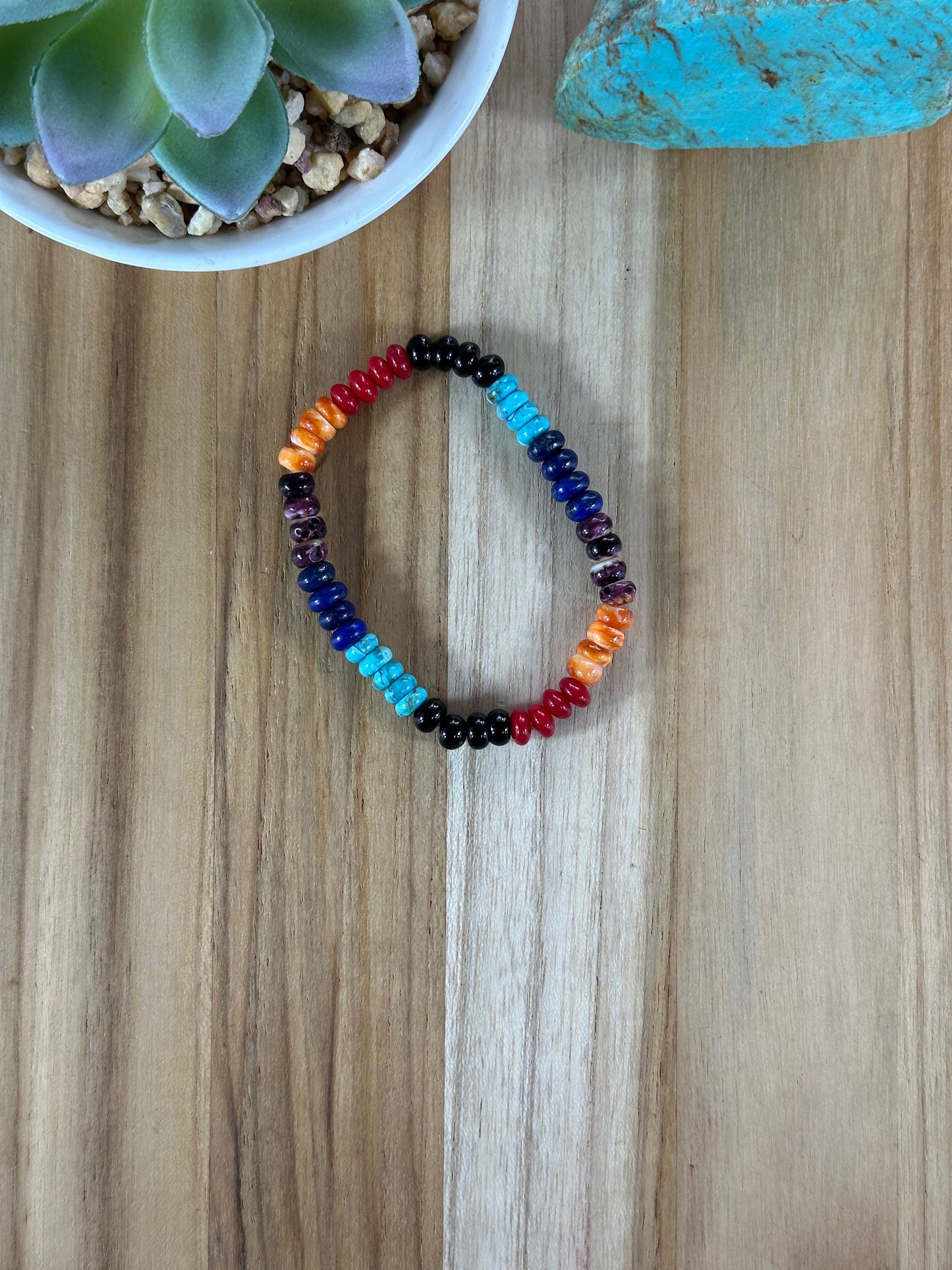 Multi Color Stretch Bracelet