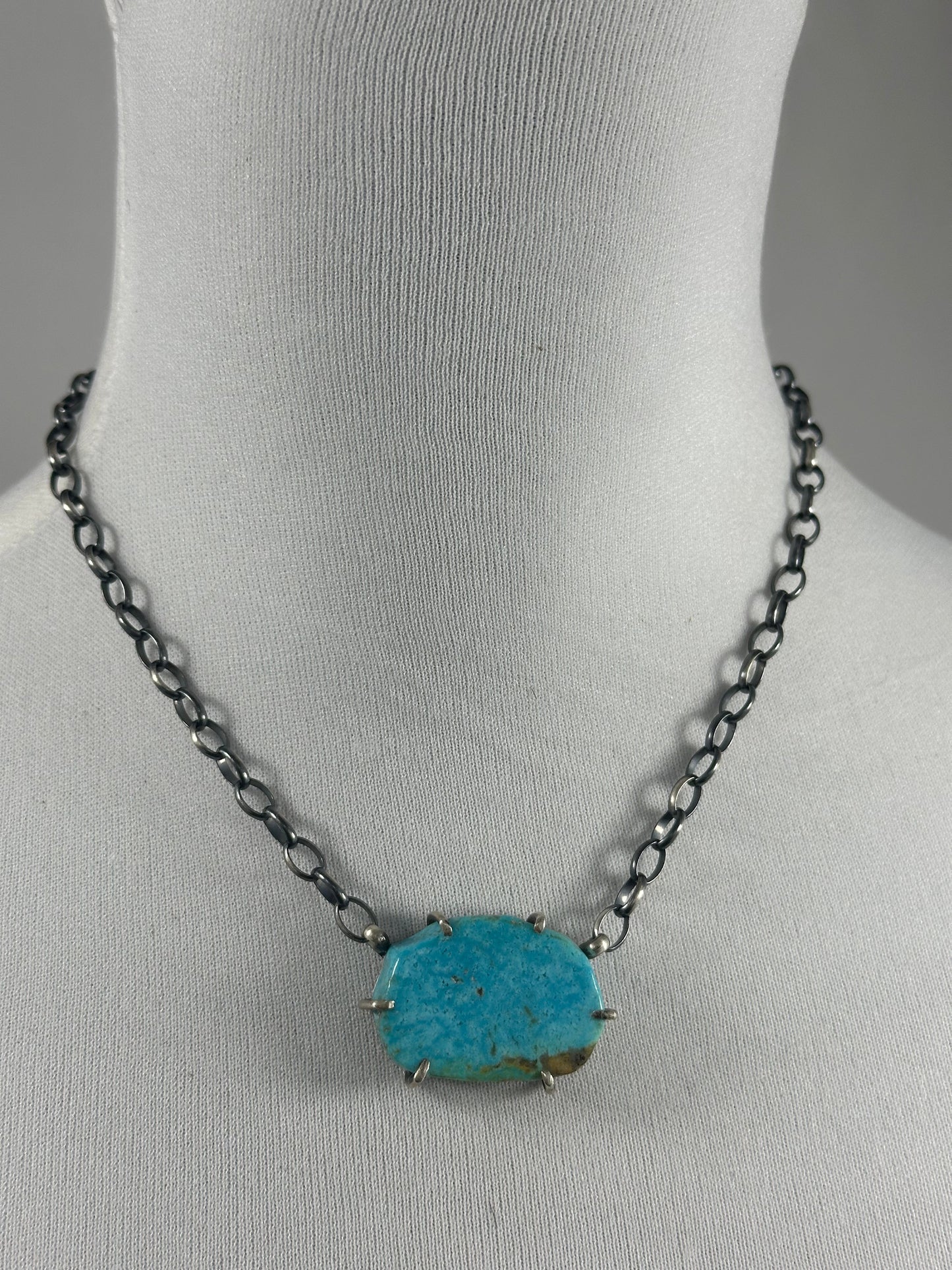 Kingman Turquoise Water Proof Necklace