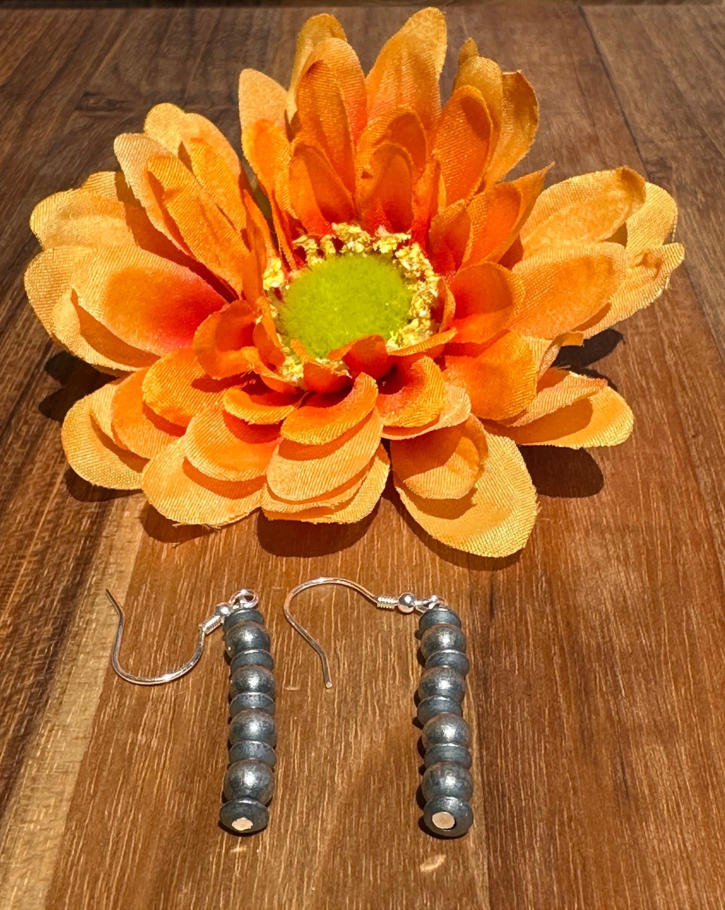 Navajo Style Bead Earrings