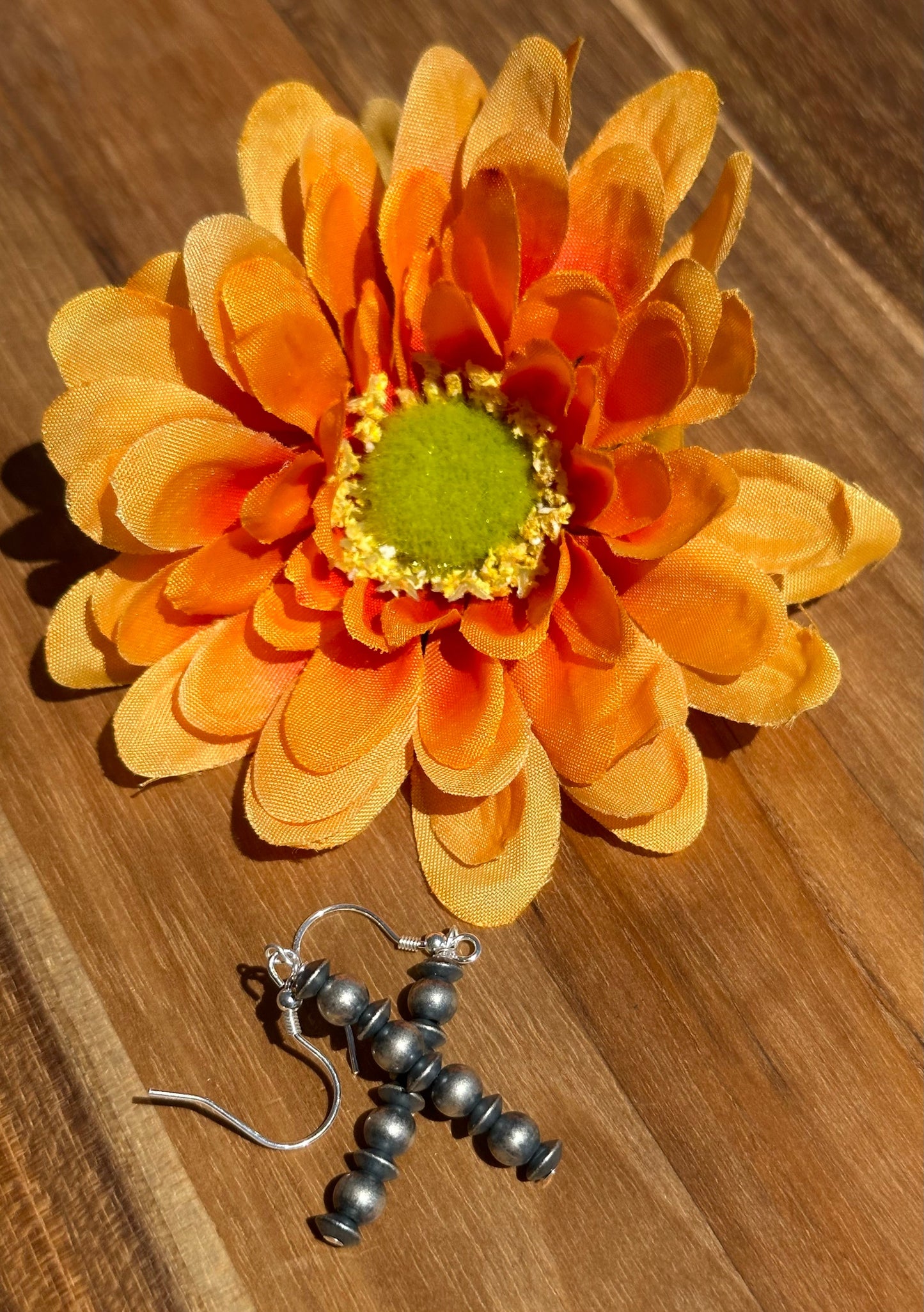 Navajo Style Bead Earrings