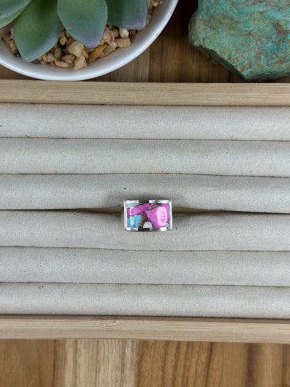 Signet Cotton Candy Inlay Rings