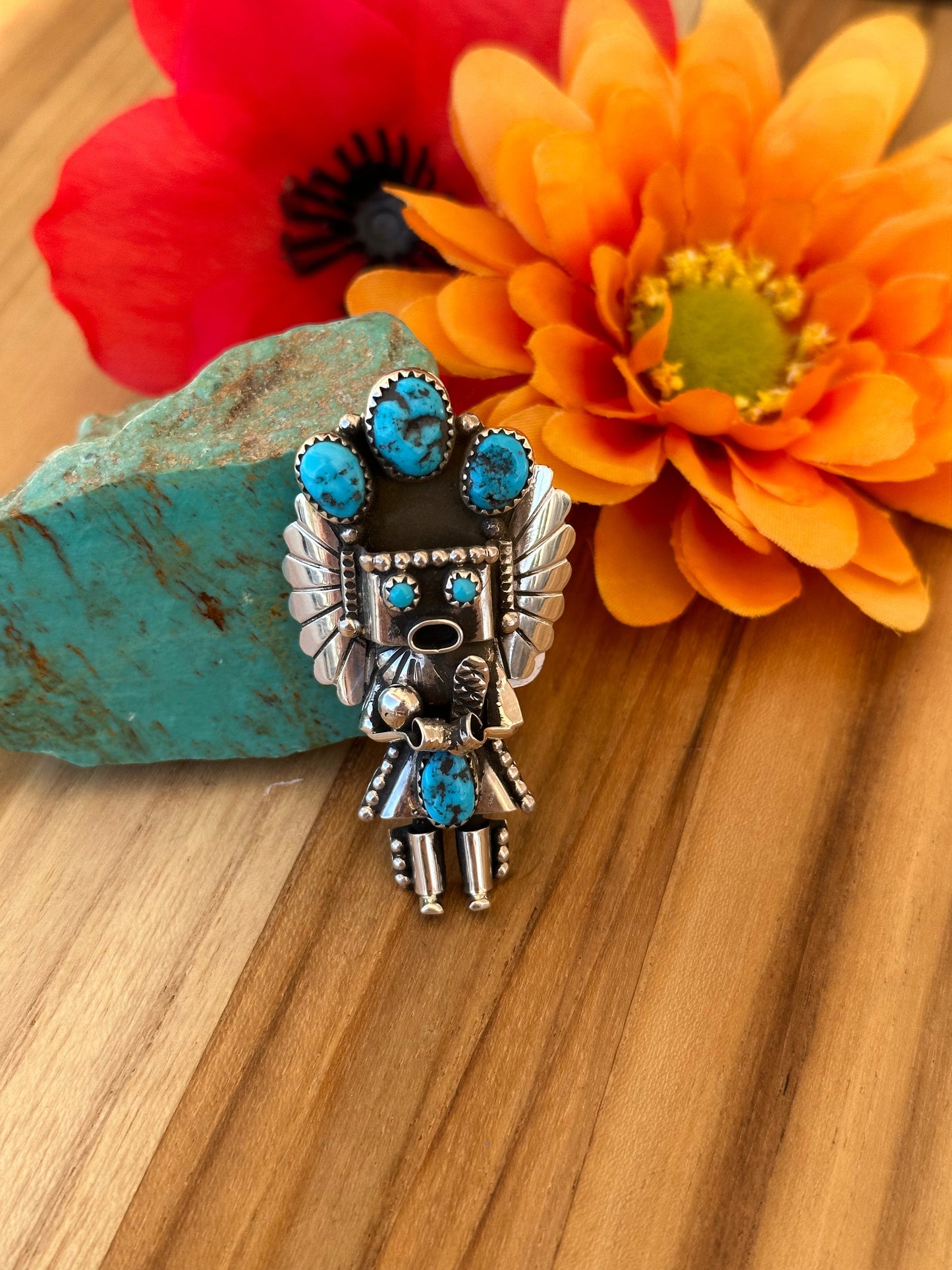 Kingman Brooch