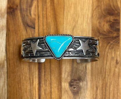 Kingman Turquoise Star Bracelet