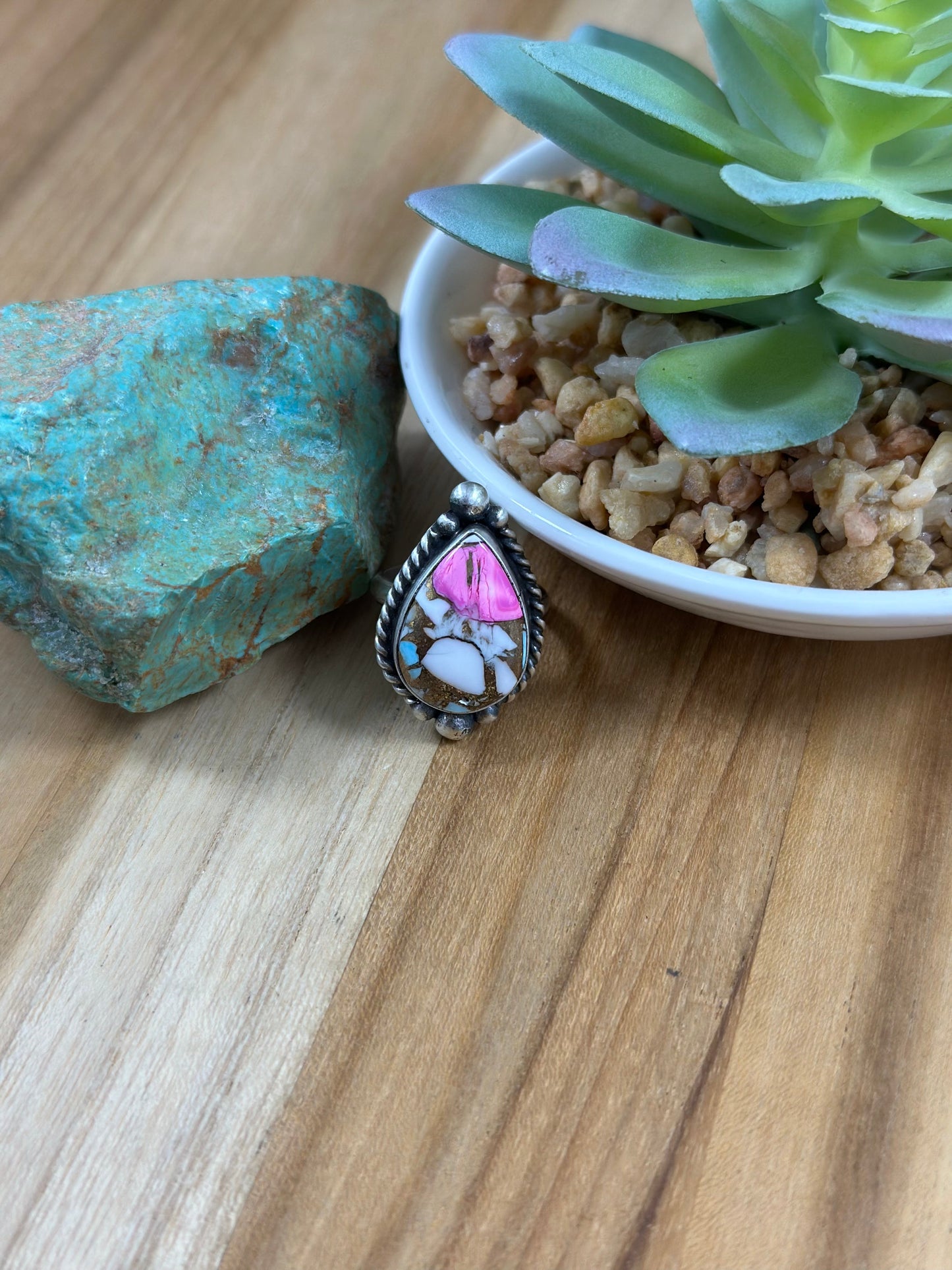 Cotton Candy Adjustable Rings