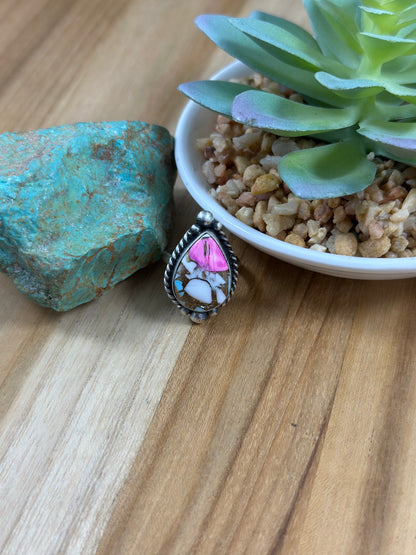 Cotton Candy Adjustable Rings