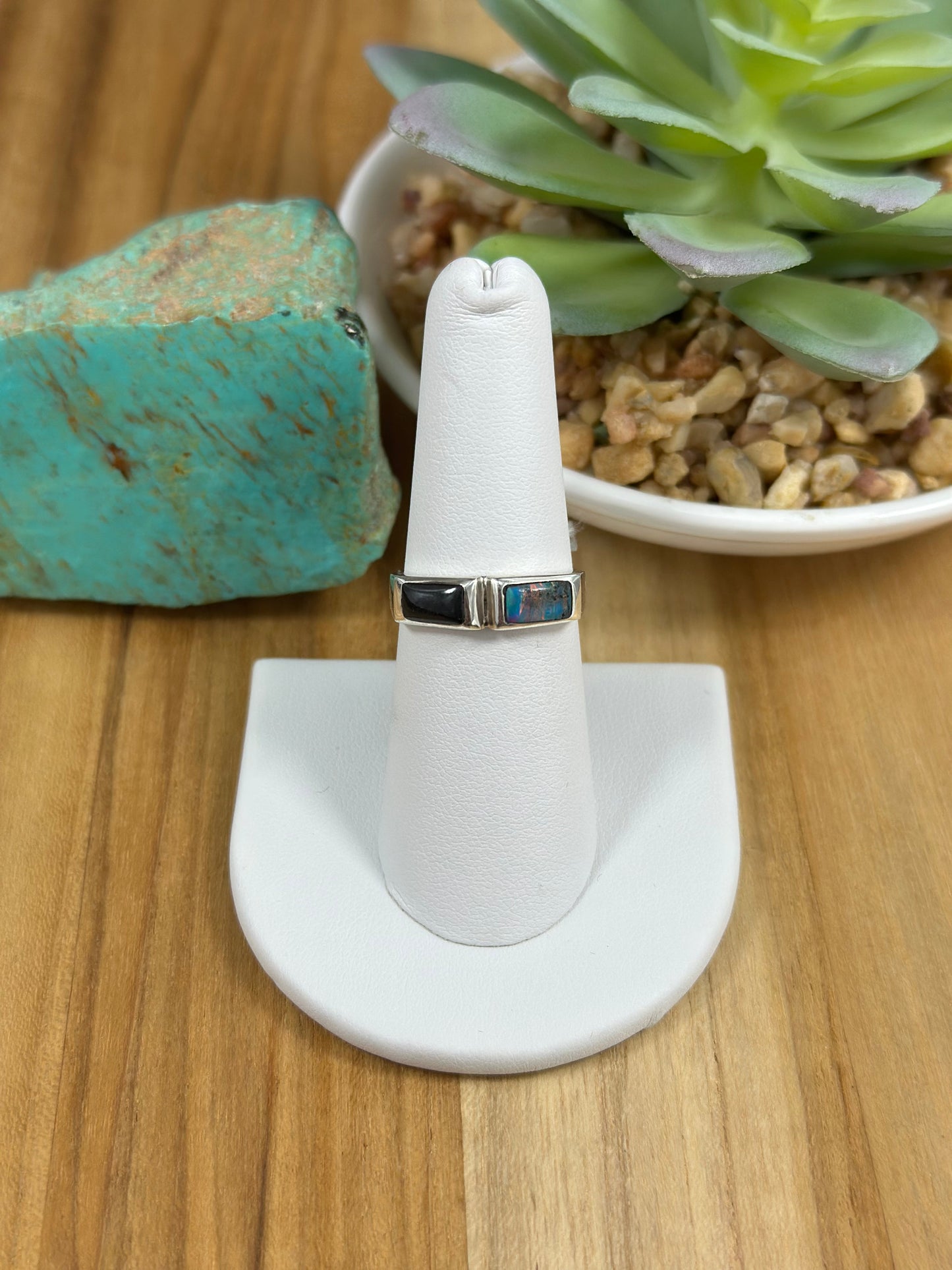 Multi Color Stone Ring