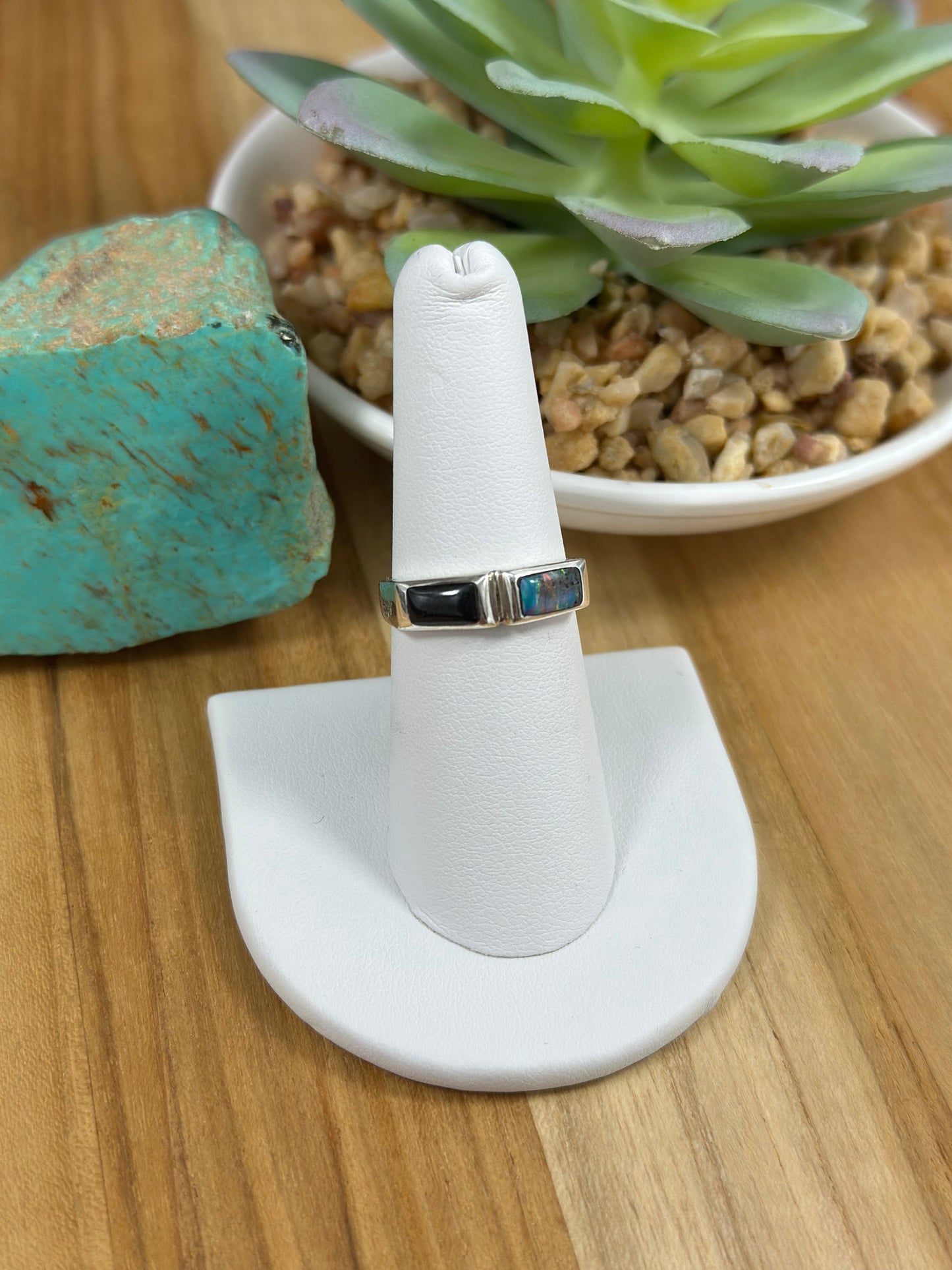 Multi Color Stone Ring