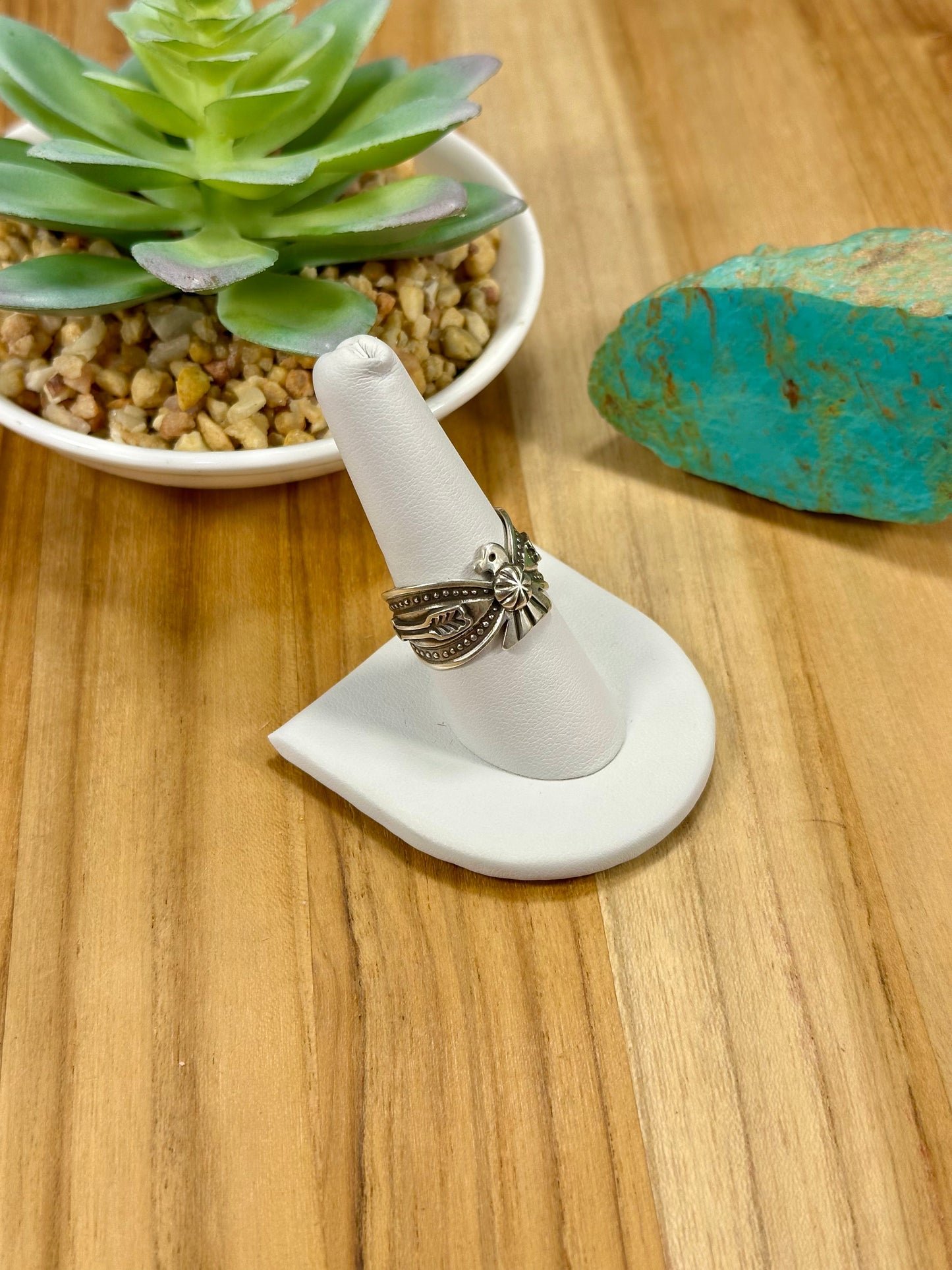 Sterling Silver Thunderbird Ring