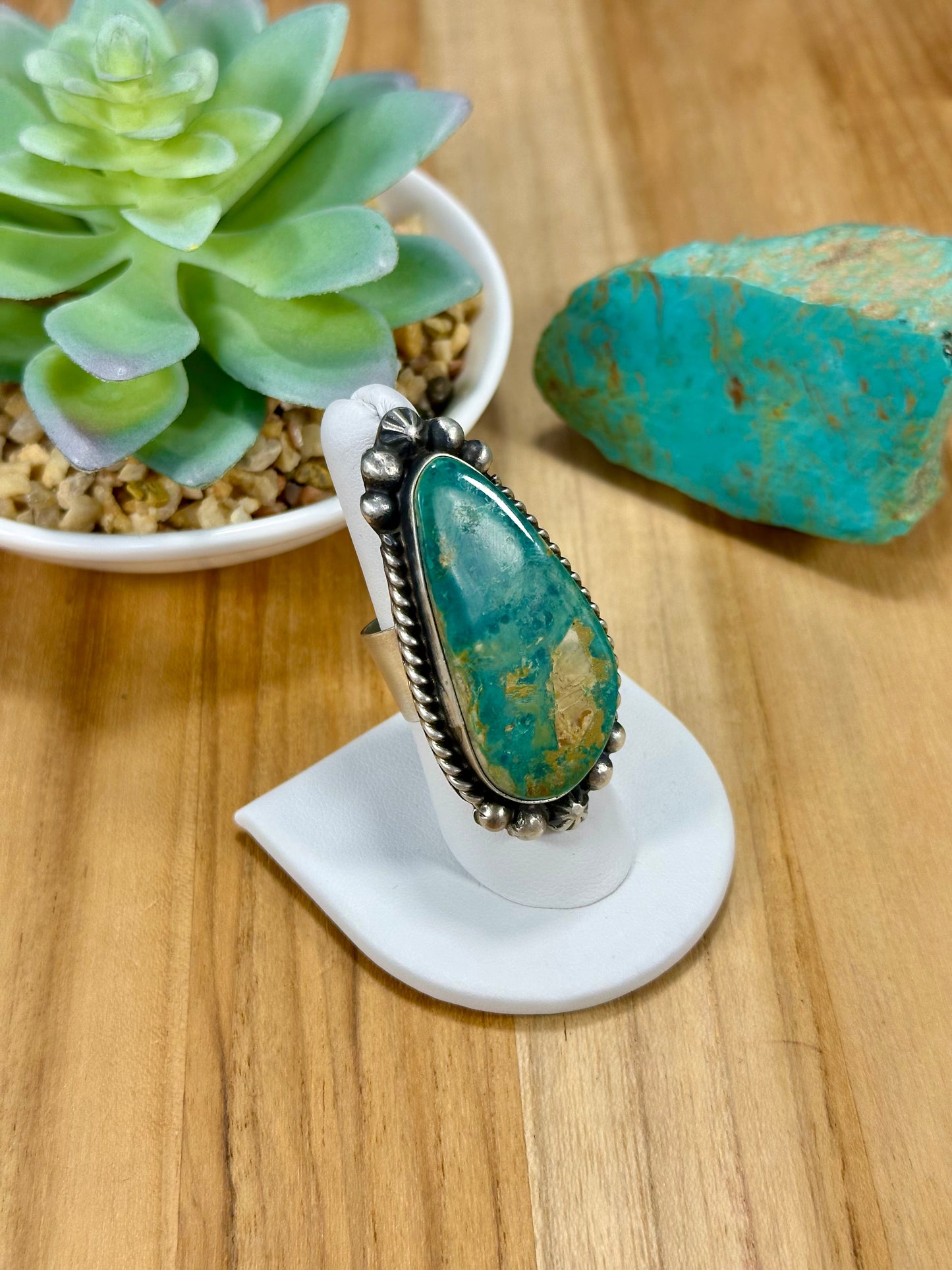 Royston Single Stone Sterling Silver Ring