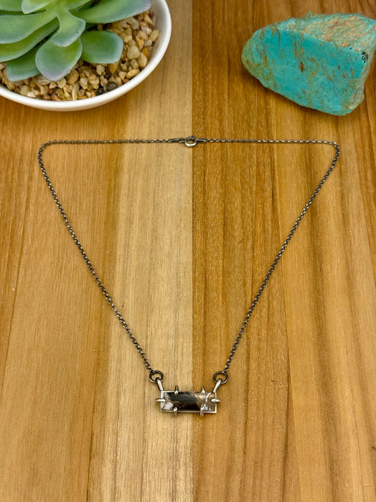 White Buffalo Crush Mini Waterproof Necklace