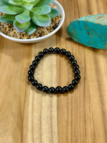 Hematite Pearl Stretch Bracelet