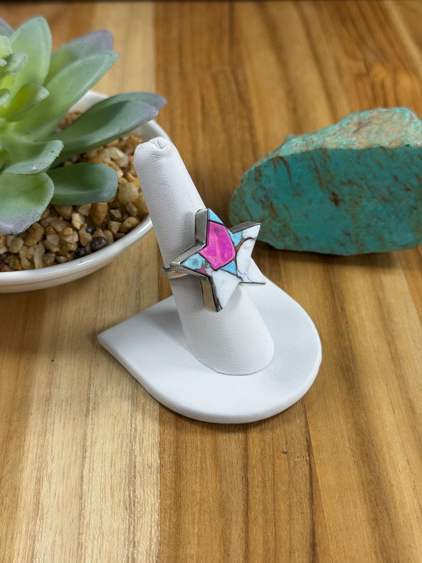 Cotton Candy Star Ring