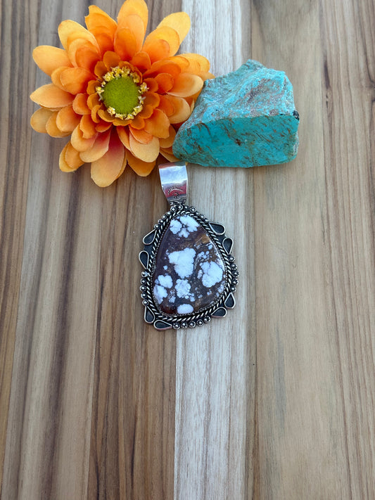 Wild Horse Sterling Silver Pendant