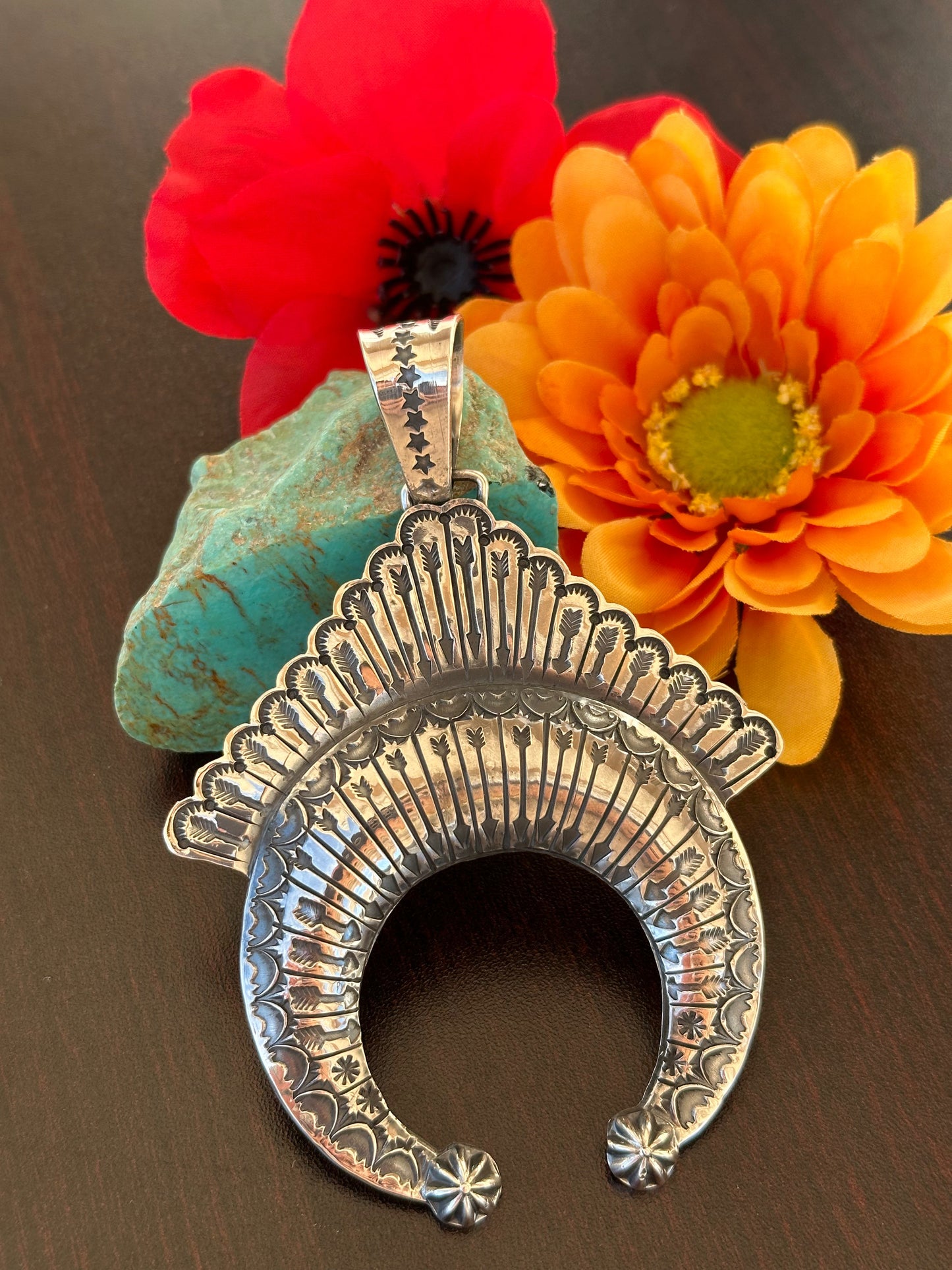 Sterling Naja Sunshine Reeves Pendant