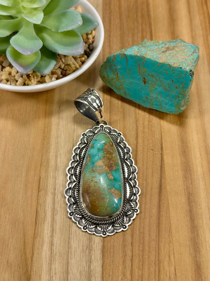 Royston Teardrop Sterling Silver Pendant