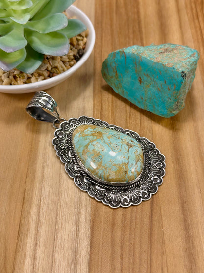 Royston Single Stone Sterling Silver Pendants