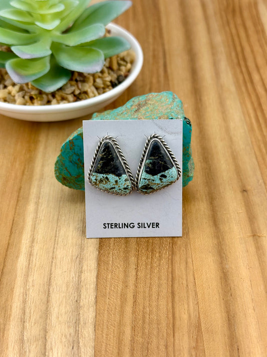 Blackjack Triangle Sterling Studs