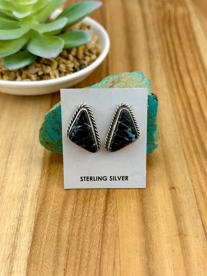 Blackjack Triangle Sterling Studs