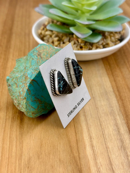 Blackjack Triangle Sterling Studs