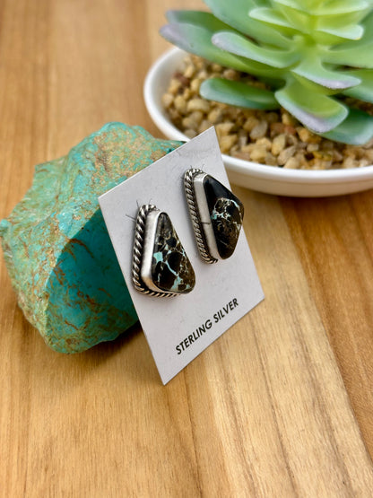 Blackjack Triangle Sterling Studs