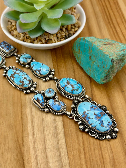 Golden Hills Pendant Sterling Necklace Set