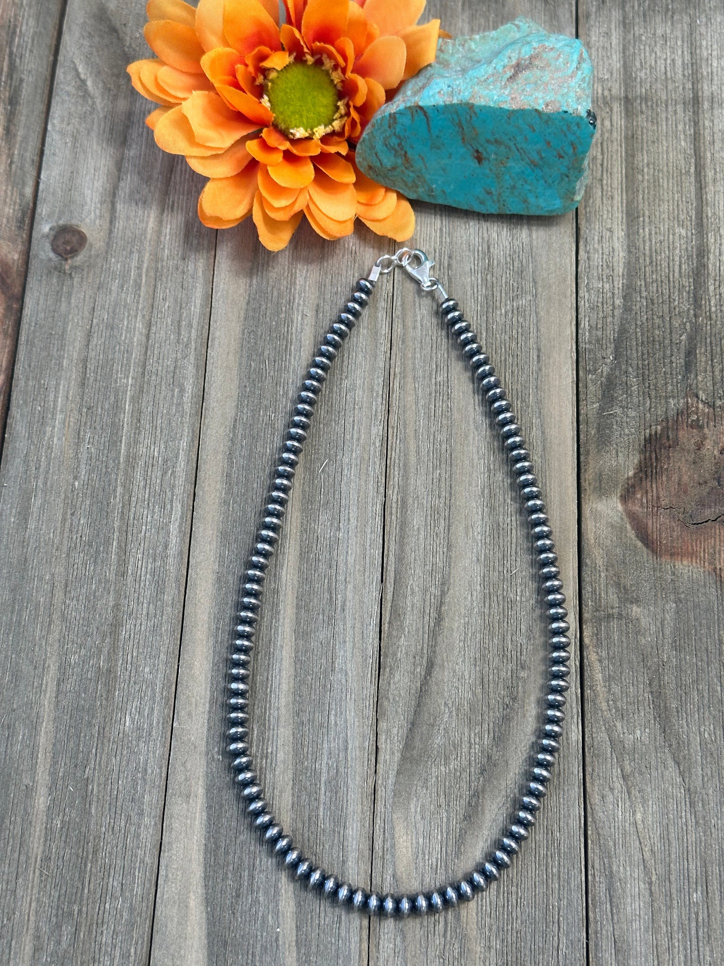 6MM Rondelle Sterling Pearls