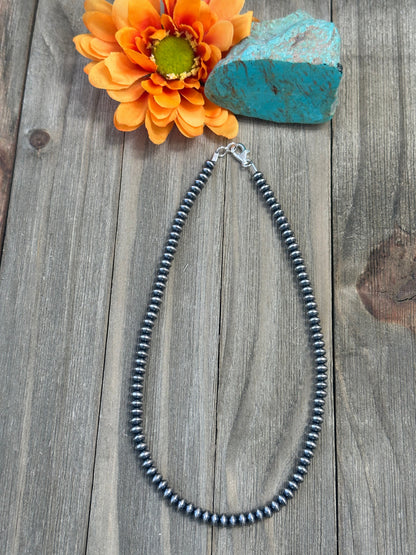 6MM Rondelle Sterling Pearls