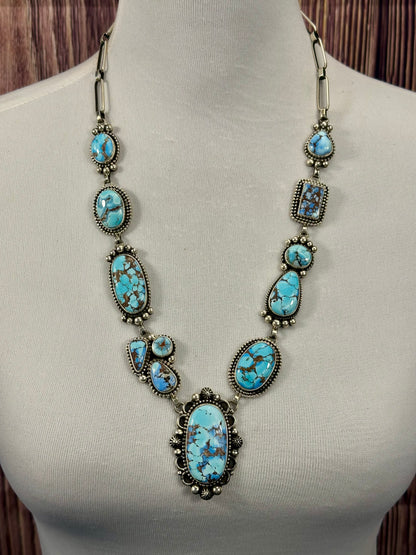 Golden Hills Pendant Sterling Necklace Set