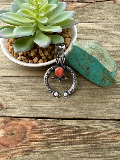 Red Spiny Naja Pendant
