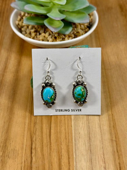 Sonoran Gold Turquoise Lariat Necklace Set