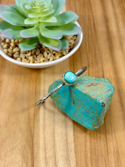 Sonoran Gold Single Stone Cuff