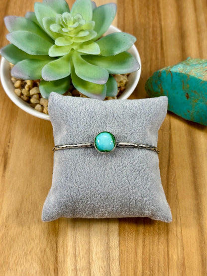Sonoran Gold Single Stone Cuff