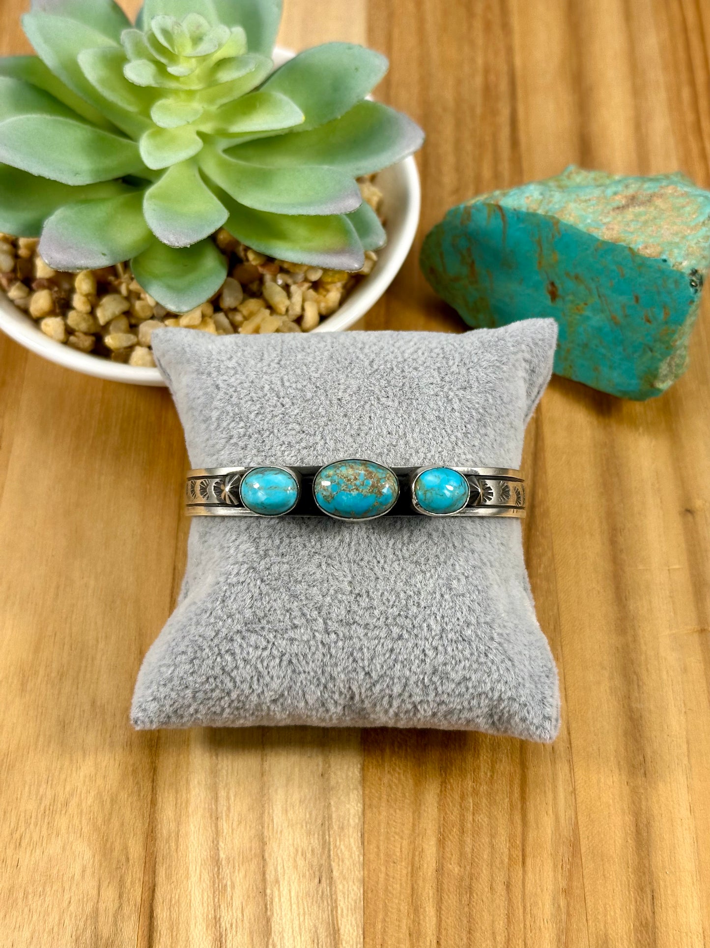 3 Stone Kingman Cuff