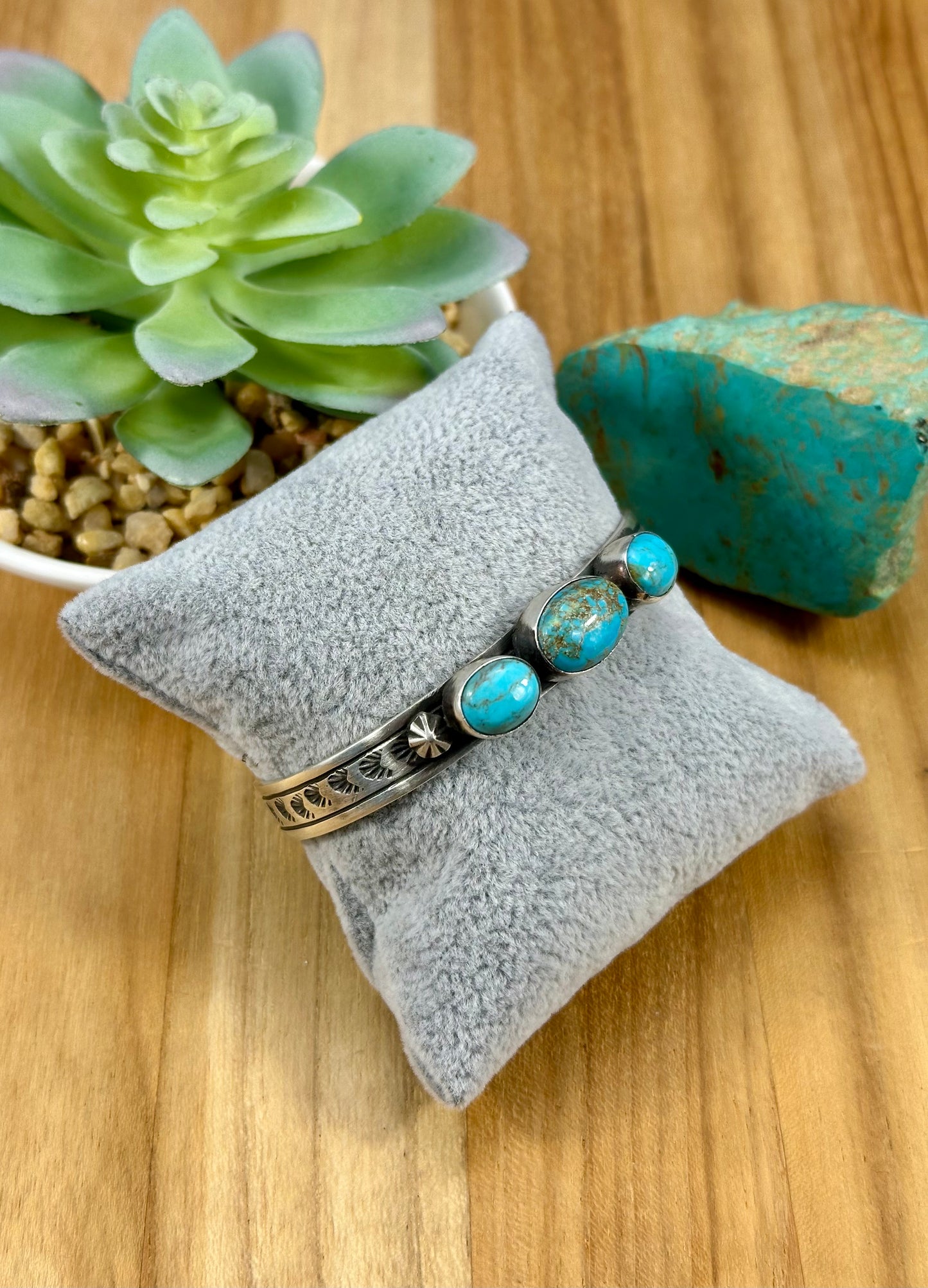 3 Stone Kingman Cuff