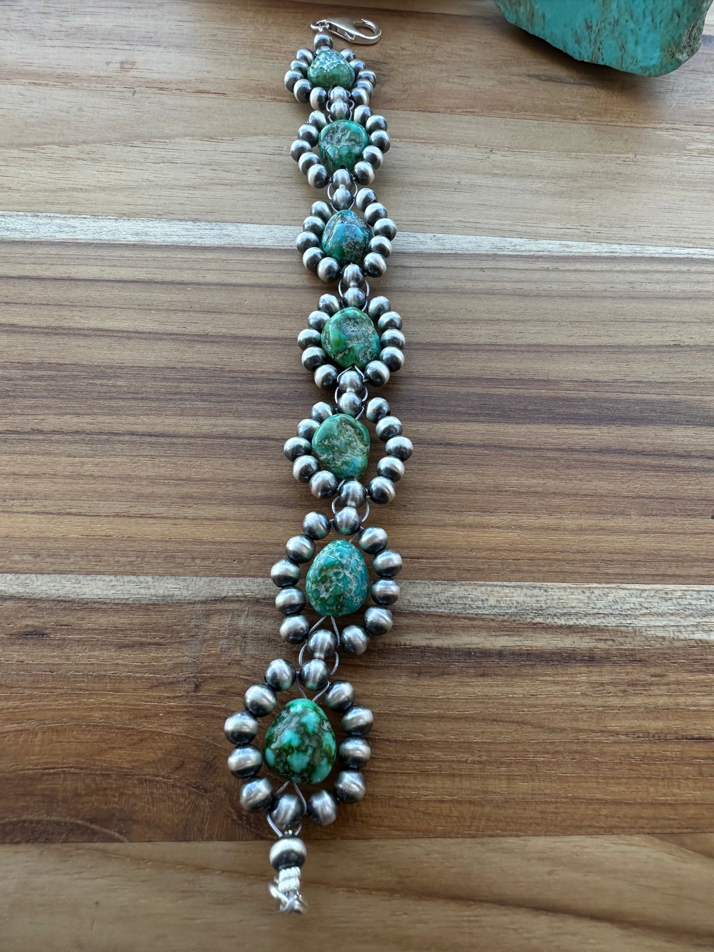 Sonoran Gold Pearl Flower Bracelet