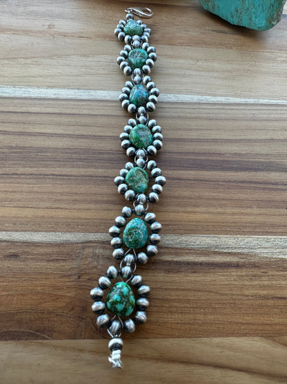 Sonoran Gold Pearl Flower Bracelet