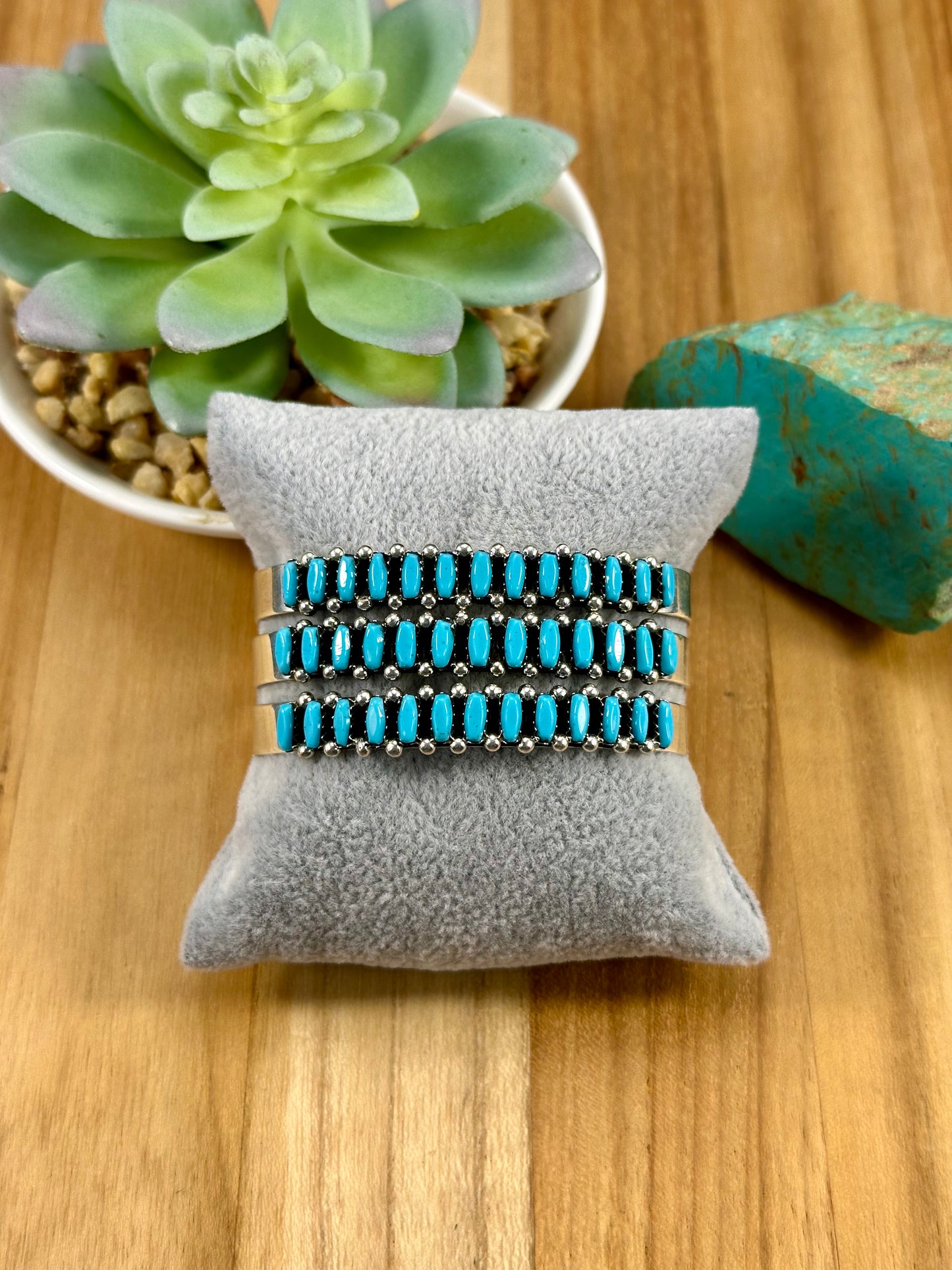 3 Row Kingman Cuff