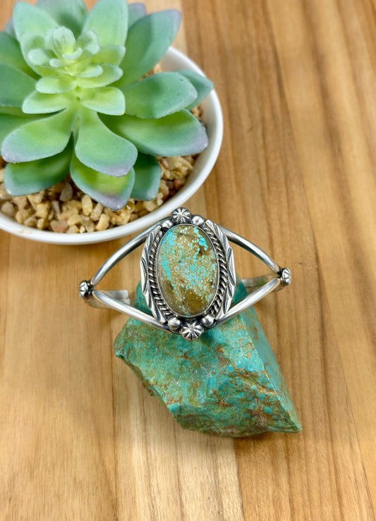 Kingman Single Stone Cuff