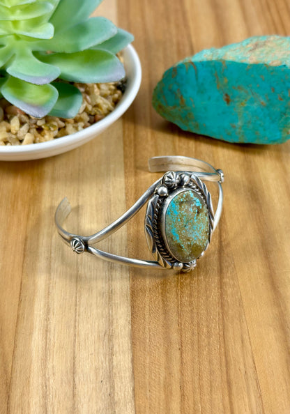 Kingman Single Stone Cuff