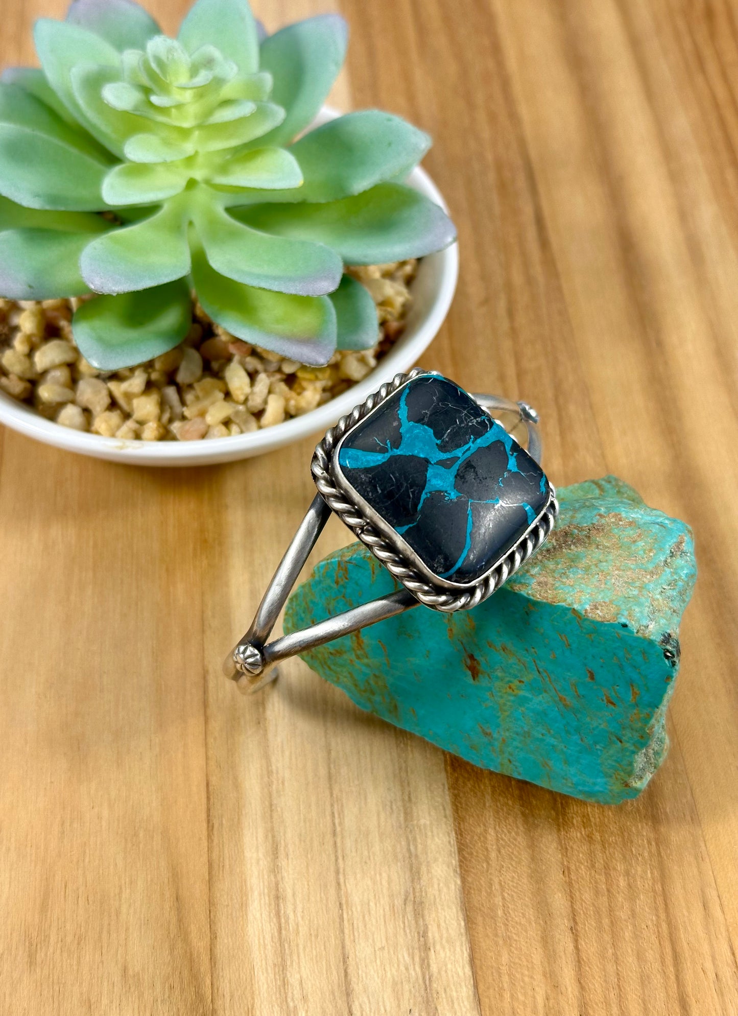 Kingman Blackjack Square Cuff