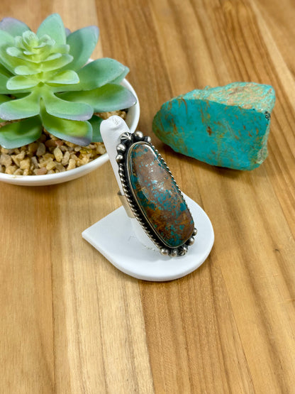 Royston Single Stone Sterling Silver Ring
