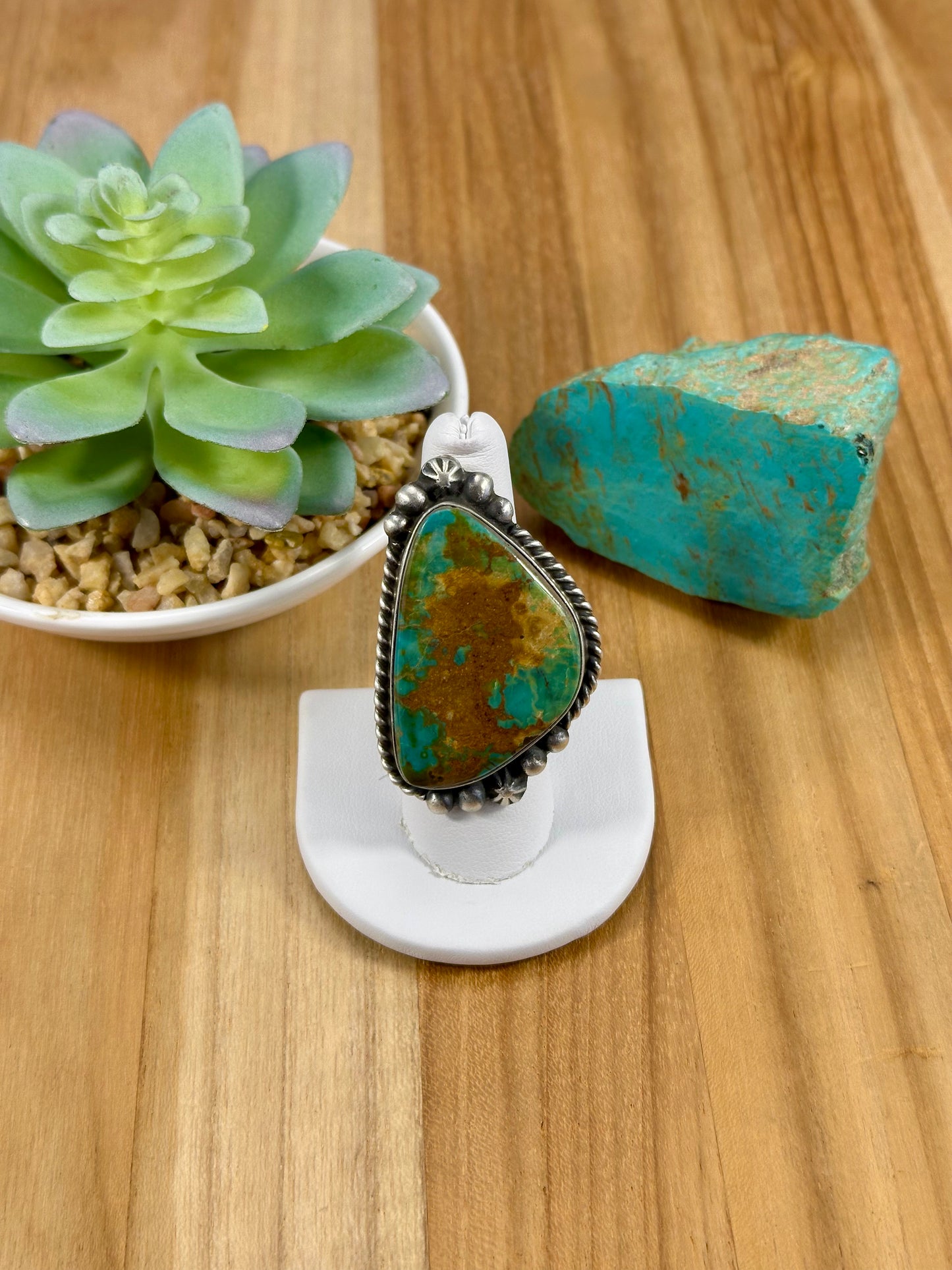 Royston Single Stone Sterling Silver Ring
