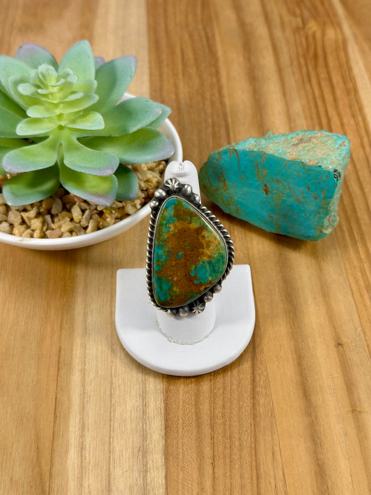 Royston Single Stone Sterling Silver Ring