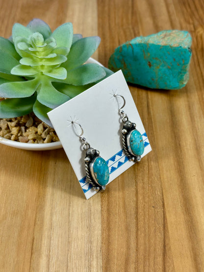 Kingman Turquoise 4 Stone Mini Lariat Set