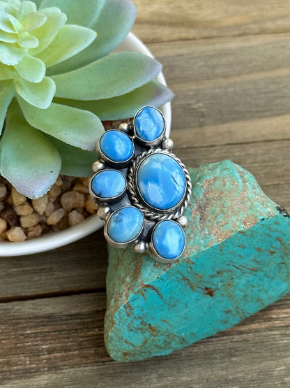 Golden Hills Half Cluster Ring